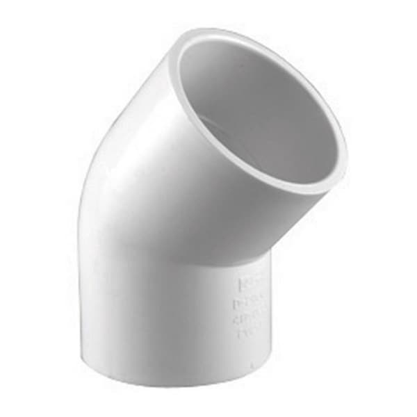 Charlotte Pipe And Foundry PVC 02309 1200 1.25 in. Slip x Slip Pipe Elbow in White, 25PK 43131 - main